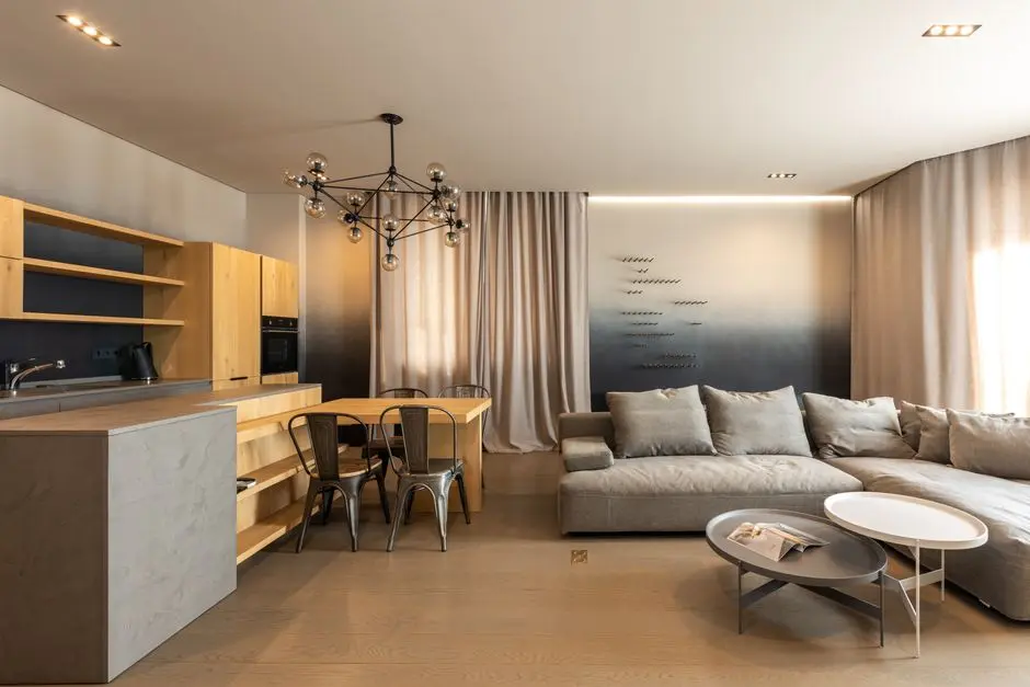 Elegant luxury apartment interior